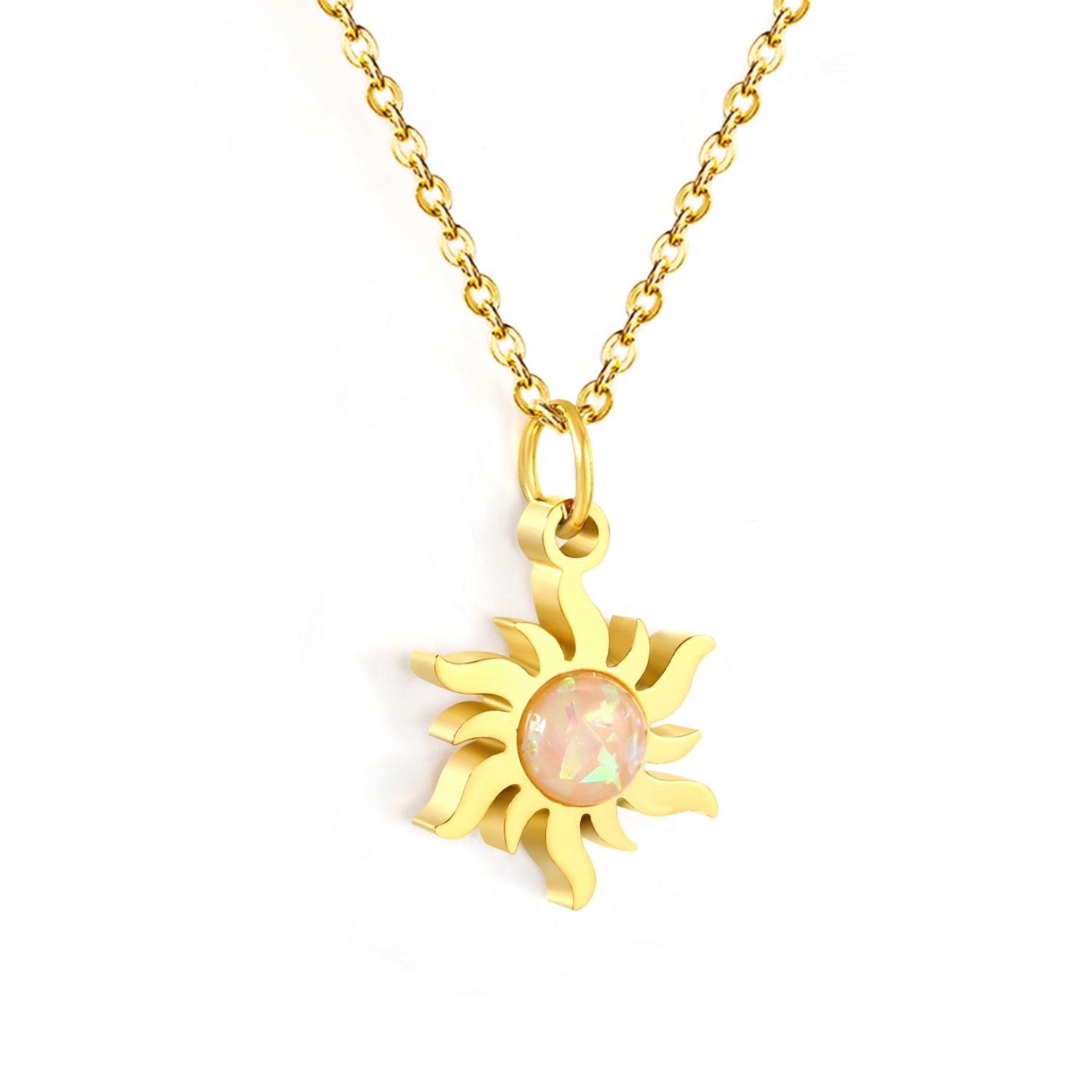 Radiant Sunstone Necklace