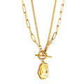 Golden Cosmic Double Chain