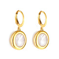 Opal Teardrop Earrings