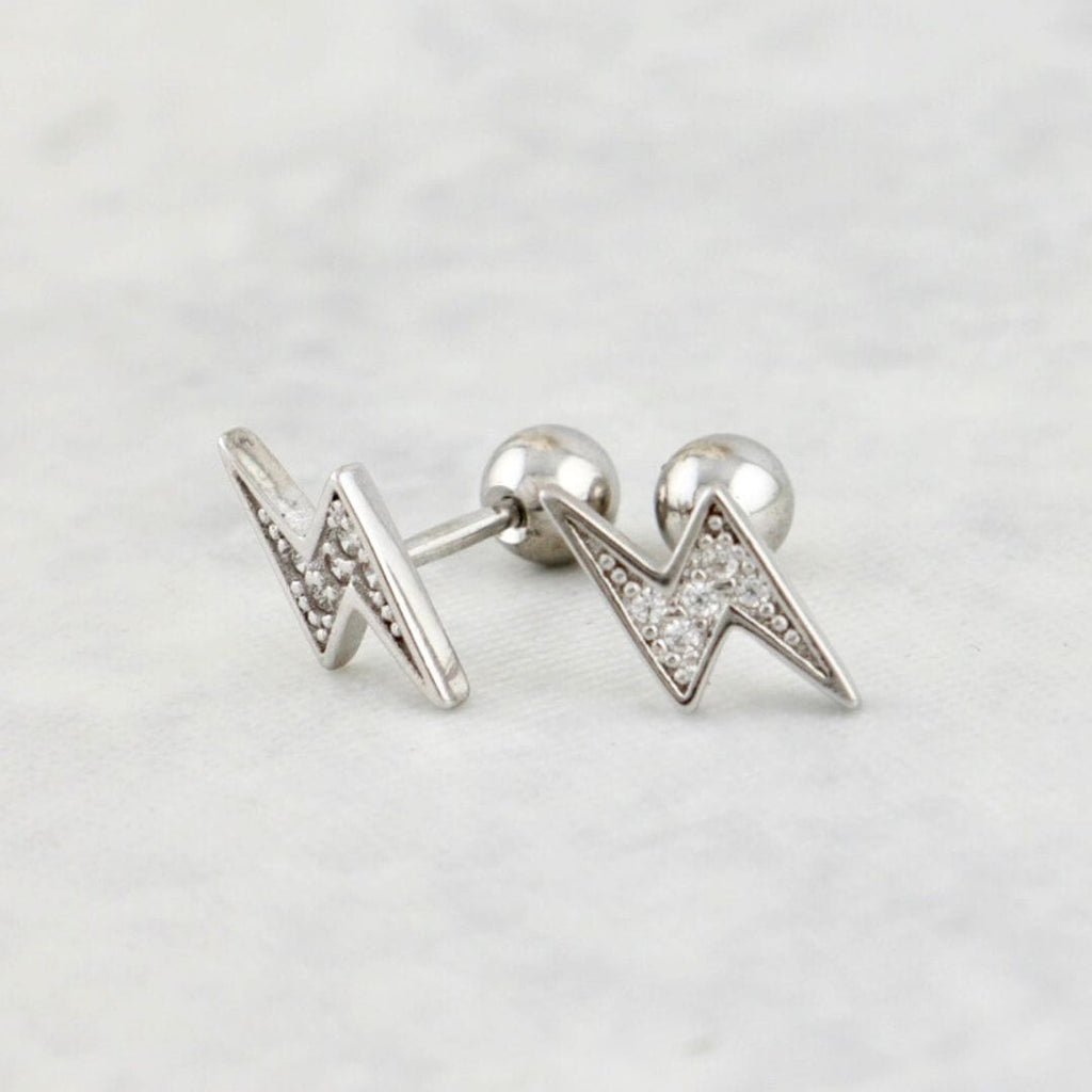 Boucles d'oreilles Orage en argent sterling